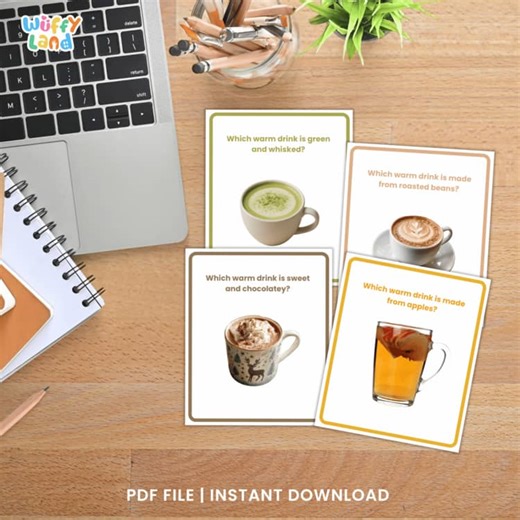 Winter Question Cards Bundle | Winter Clothes, Foods, Drinks & Things