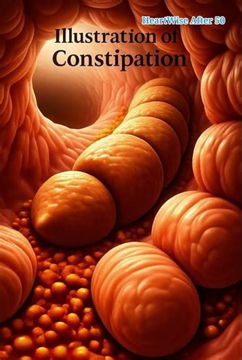 Colon Animation of Constipation Blockage Restricting Intestinal Movement #shorts #youtubeshorts