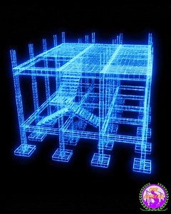 96K views · 2.2K reactions | If engineers had X-ray vision, this is exactly how the world would look! ✨ Seeing the glowing soul of a building before the concrete hides it forever. Pure magic in the grid! ️ ​#CivilEngineering #Construction #Architecture #StructuralEngineering #Building #Engineering #Concrete #Foundation #3DAnimation #CivilEngineer #ConstructionLife #HomeDesign #Satisfying #Viral #Civil #like #share #flowers #comments | CiviL Engineers | Facebook