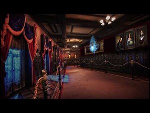 Halloween Scary House / Mansion Animated Background Loop