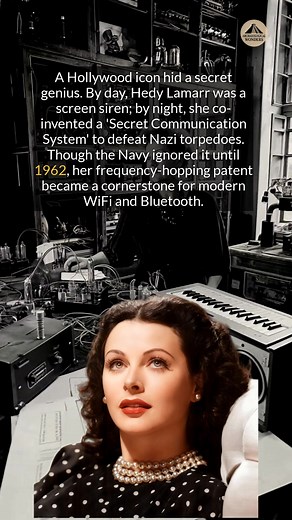 48K views · 1.1K reactions | Hedy Lamarrs secret invention is the reason you have WiFi today. #history #facts #didyouknow | Archaeological Wonders | Facebook