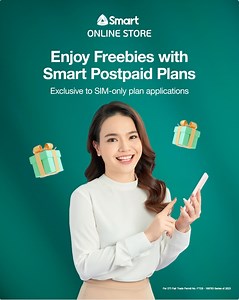 8.8K reactions · 34 shares | Apply for Smart Postpaid SIM-only Plans via the Smart Online Store to get FREE data and shopping gift certificates  smrt.ph/postpaid Enjoy perks when you #ShopSmart and pay online.  Visit smrt.ph/fb.olsrewards1 to know more. | Smart Communications, Inc. | Facebook