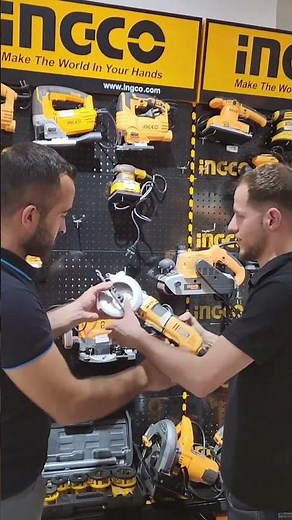 How many different INGCO tools can you spot in the video? Which one interests you the most?