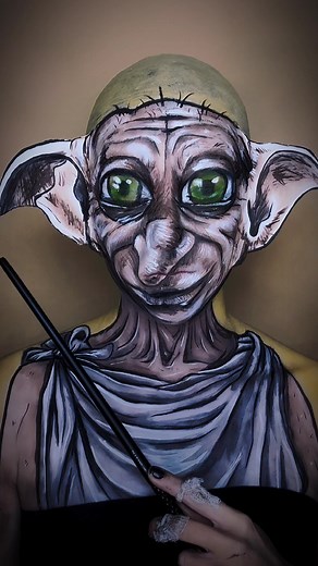 Maquillaje de Dobby: Elfo Libre de Harry Potter