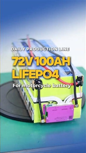Full Process Show: Optimized 72V 100Ah Lithium Battery Making⚡