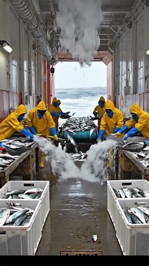 Watch This Fishing Crew Turn Chaos Into Order (Full Workflow)