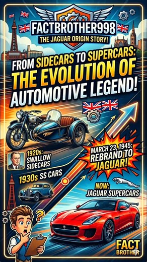 From Sidecars to Supercars: The Evolution of Jaguar!