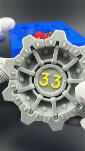 Fallout-Inspired Vault Deck Box – 3D Printed Storage for MTG, Dice & Tokens #mtg #fallout #3dprint