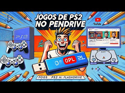 COMO COLOCAR JOGOS DE PS2 NO PENDRIVE - PASSO-A-PASSO [COMPLETO]