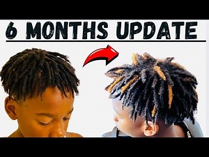 6 months Starter loc Update|Men Short Hair|Loc take down?