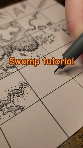 Swamp Drawing Tutorial: Easy Fantasy Map Guide
