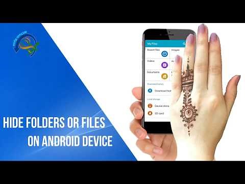 How to Hide Folders Or Files on Android Device Without Installing Any Application !