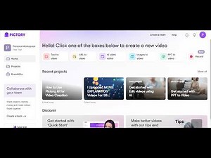 How to Use Pictory AI for Video Creation (Step-by-Step Tutorial)
