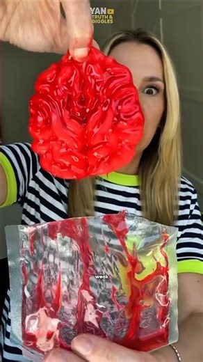 Creepiest candy ever⁉️😱 #candy #food #halloween