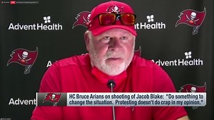 Bruce Arians responds to protests after shooting of Jacob Blake