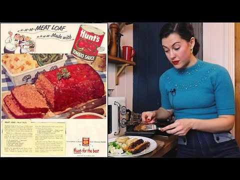 Making a 1950s Meatloaf Recipe ⎢ MID-CENTURY RECIPE