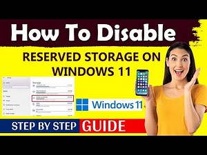 How to Disable Reserved Storage on Windows 11 | Enable Reserved Storage on Windows 11