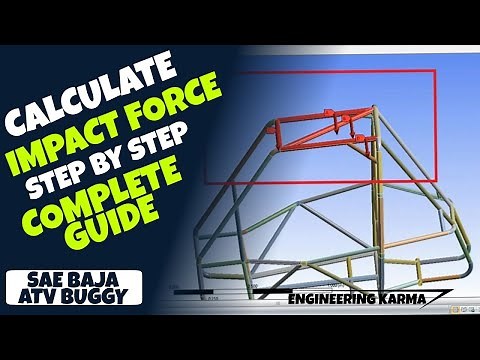 Impact Force Calculation : Complete Guide (in 2020): Front,Rear,Side, Roll Over,Bump