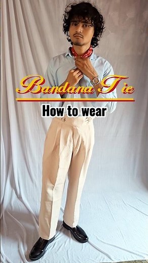 How To Tie A Bandana Around Your Neck (Men’s Style)