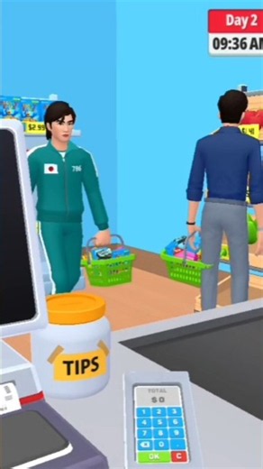 🛒 Supermarket Game | Can I Finish All Orders in Time? 😱🔥 #shorts
