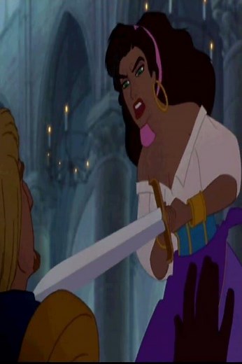Sinä senkin saatanan- !🤬 #disney #short #esmeralda #finnish #dub #saatana