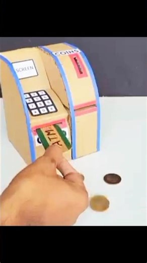 MINI ATM MACHINE | HOW TO MAKE MINI ATM MACHINE #shorts #tech