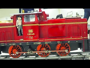 HUGE MODEL LOCOMOTIVES WITH LIVE STEAM AND ELECTRICAL IN SCALE 1:10!! *MODEL TRAINS