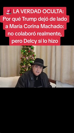 🚨 LA VERDAD OCULTA: Por qué Trump dejó de lado a María Corina Machado: no colaboró realmente, pero Delcy sí lo hizo ¿Que opina usted? #AnálisisPolít #Opinión #ParaTi #DebatePolítico #noticias