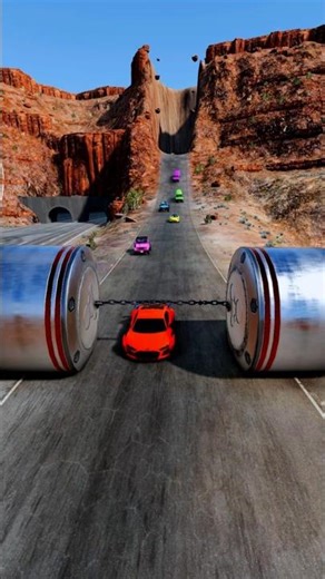 Cars & School Bus vs Ultimate Monster Hydraulic Crusher 😱💥 | BeamNG Drive