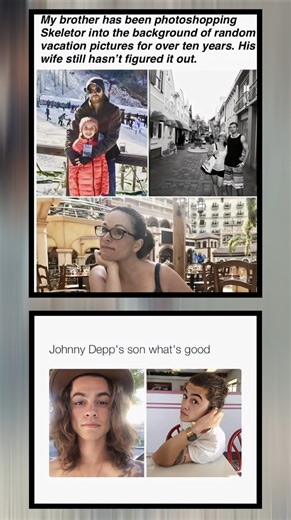 Hidden Skeleton Prank 😂 | 10 Years Photoshop Troll + Celebrity Lookalike Meme#shorts #viral #comedy