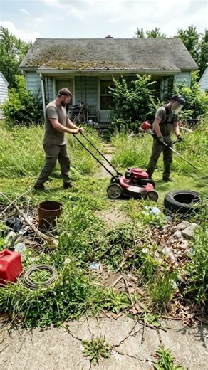 grass mowing #transformation #landscaping #yardwork