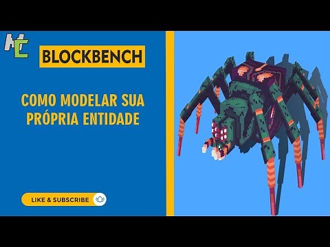 BlockBench: Como Modelar sua Entidade