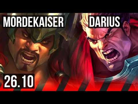 MORDEKAISER vs DARIUS (TOP) | 59K damage | EUW Master | 26.10