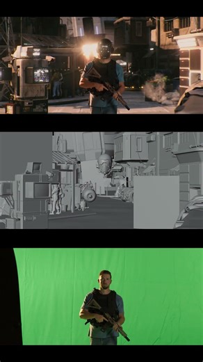 Citrine Cinis Cineris (Before & After) #vfx #blender #animation