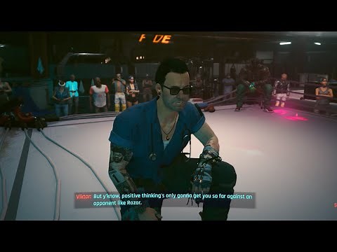 Win the FINAL Fight without attacking - Cyberpunk 2077