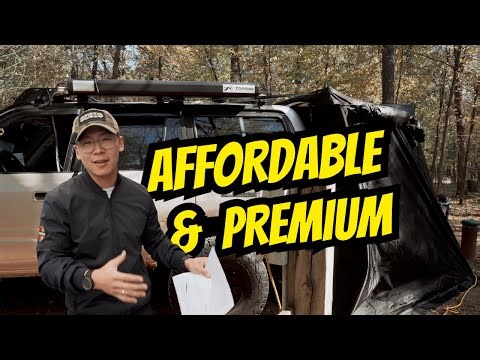 The BEST Budget Overland Setup – Topoak Awning Room & Water Tank