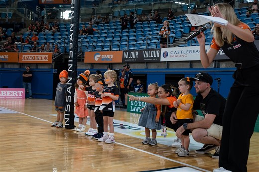 2023 Little GIANTS inaugural Toddler Race 🏃‍♀️ | GIANTS Netball