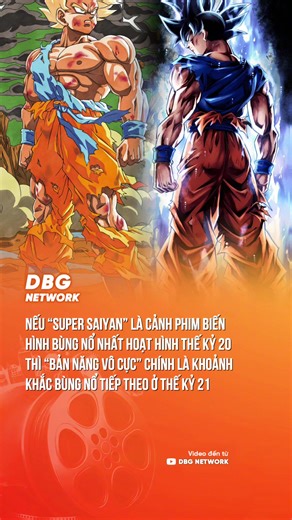 Siêu Saiyan Bản Năng Vô Cực Bùng Nổ Trong Dragon Ball