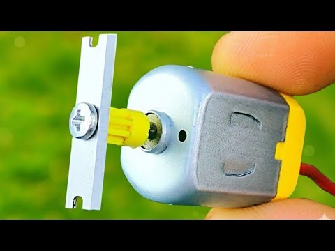 3 Simple DC Motor DIY Inventions