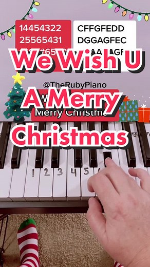 Christmas Piano Songs Tutorial | Piano Pieces and Chords