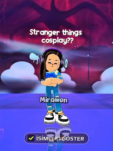 STRANGER THİNGS COSPLAY||#pkxd #pkxduniversd #pkxdgame