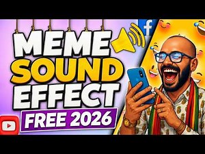50+ Meme Sound Effects Free 2026 🔥 | Viral Funny Meme SFX Pack | No Copyright Download