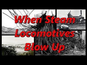 Steam Trains Sometimes Have Bad Days 🚂 The Explosion of C&O 3020 🚂 History in the Dark