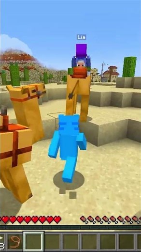 Moni ve Lia DEVE Sürüyor #minecraft #oyun #gaming