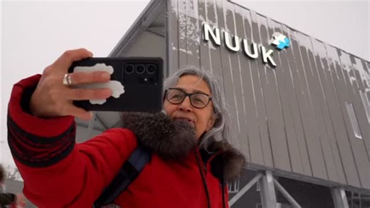 My latest piece for @ctvnews tonight after arriving in Greenland. I learned so much speaking to many Canadian Inuit aboard the @makivvik charter flight here, about why they want to be here when Canada opens its consulate in Nuuk, and show their support to Greenlandic Inuit in the face of Donald Trump’s threats. “We are one people.” Shot by the talented @marley_parker_photos. | Abigail Bimman