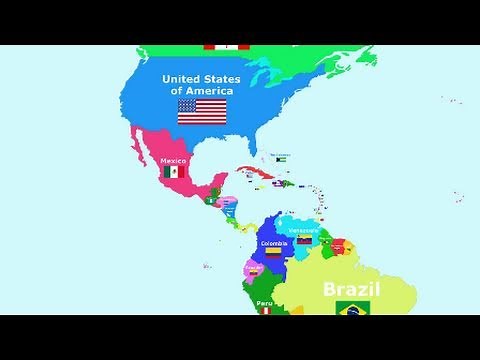 The Countries of the World Song - The Americas