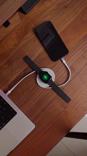 1.8K views · 19 reactions | One cable. Two devices. Zero clutter. MagStack Duo powers your iPhone and Apple Watch at the same time — while keeping your desk or nightstand clean. Upgrade your everyday carry with charging that actually saves space. #MagStackDuo #EverydayCarryUSA #CableManagement #MadeInUSA #TechEssentials | Statik | Facebook