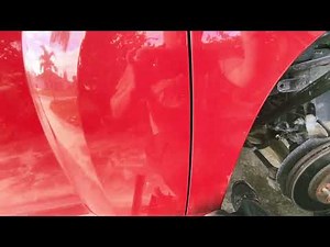 Replacing the lower control arm, stabilizer link and outer tie rod end on my Chevy HHR