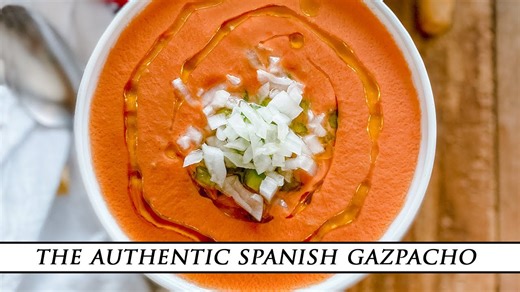Authentic Spanish gazpacho recipe – gazpacho andaluz
