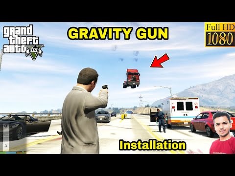 GTA 5 : HOW TO INSTALL GRAVITY GUN MOD🔥🔥🔥